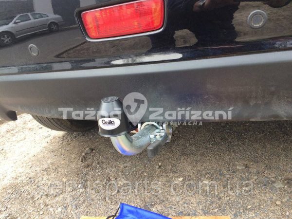 Оцинкований фаркоп на Mitsubishi ASX 2010- (Мітсубісі АСХ) без знімання бампера Швидкознімний автомат на ручці - Зображення 10