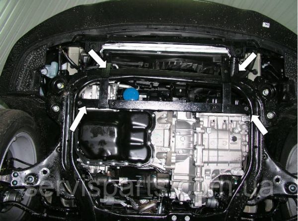 Захист двигуна Kia Magentis 2 2005-2011 (Кіа Маджентіс) - Зображення 4