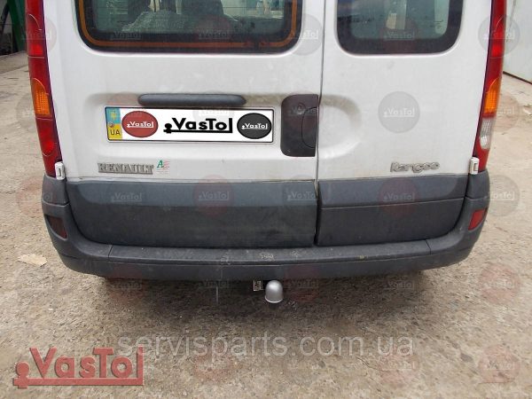 Знімний гак фаркоп на Nissan Kubistar 2003-2008 без підрізу бампера. - Зображення 2