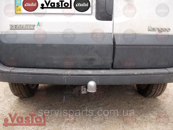 Знімний гак фаркоп на Nissan Kubistar 2003-2008 без підрізу бампера. - Зображення 6