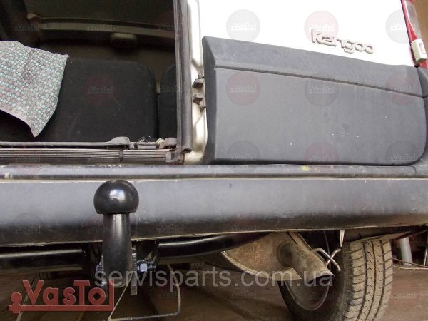 Знімний гак фаркоп на Nissan Kubistar 2003-2008 без підрізу бампера. - Зображення 8