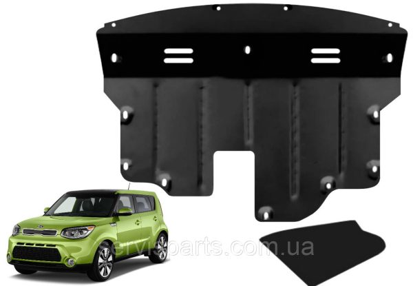 Захист двигуна Kia Soul 2 2014-2019 (Кіа Соул) - Зображення 2