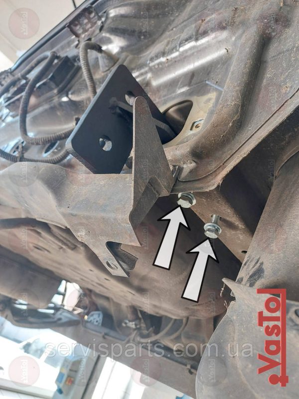 Знімний гак фаркоп на Nissan Note E11 2006-2013 (Нісан Ноут) - Зображення 4