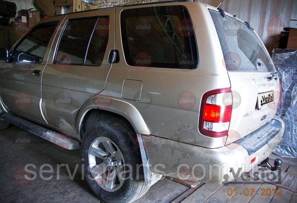Знімний фаркоп на Nissan Pathfinder R50 1996-2004 - Зображення 4
