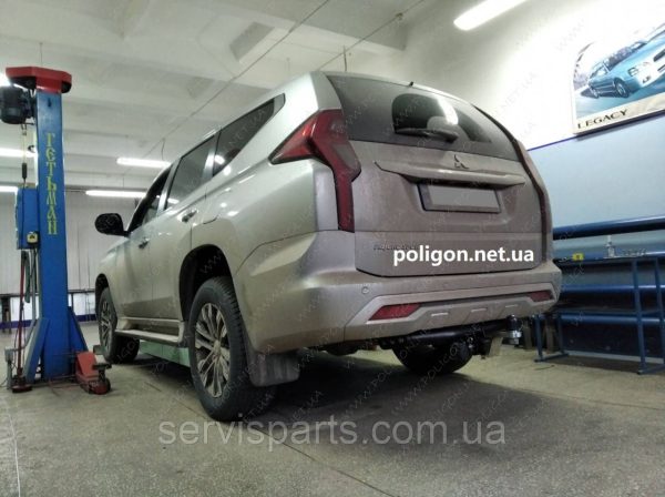 Знімний фаркоп на Mitsubishi Pajero Sport 2019- (Мітсубісі Паджеро Спорт)