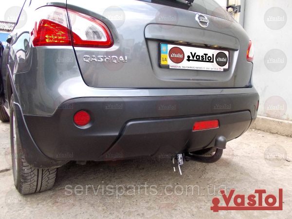 Знімний гак фаркоп на Nissan Qashqai 2006-2014 (Нісан Кашкай) - Зображення 4