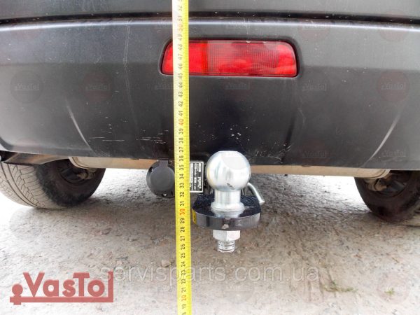 Знімний гак фаркоп на Nissan Qashqai 2006-2014 (Нісан Кашкай) Американська вставка під квадрат - Зображення 3