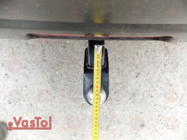 Знімний гак фаркоп на Nissan Qashqai 2006-2014 (Нісан Кашкай) Американська вставка під квадрат - Зображення 4