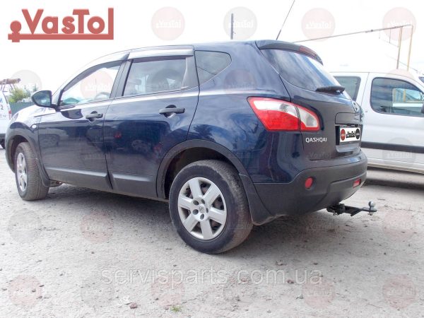 Знімний гак фаркоп на Nissan Qashqai 2006-2014 (Нісан Кашкай) Американська вставка під квадрат - Зображення 7