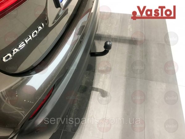 Знімний гак фаркоп на Nissan Qashqai J11 2019-2021 (Нісан Кашкай без AdBlue)