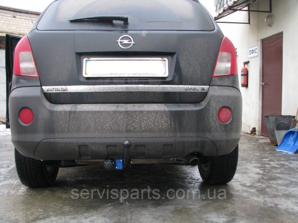 Знімний гак фаркоп на Opel Antara 2006-2017 (Опель Антара) без підрізу бампера. - Зображення 6