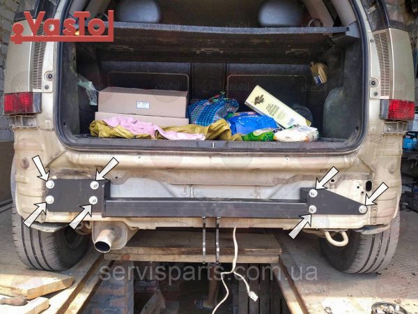 Фаркоп знімний гак Opel Meriva A 2003-2010 (Опель Меріва А) - Зображення 5
