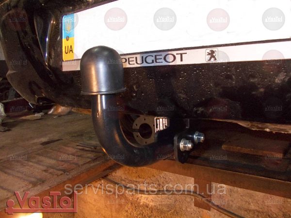 Знімний гак фаркоп Peugeot 407 седан 2004-2008 (Пежо 407) - Зображення 6