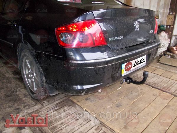 Знімний гак фаркоп Peugeot 407 седан 2004-2008 (Пежо 407) - Зображення 3