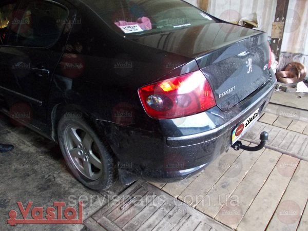 Знімний гак фаркоп Peugeot 407 седан 2004-2008 (Пежо 407) - Зображення 4
