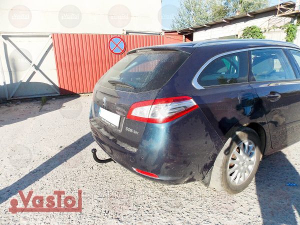 Знімний гак фаркоп на Peugeot 508 SW універсал 2011-2018 (Пежо 508) без підрізу бампера - Зображення 6