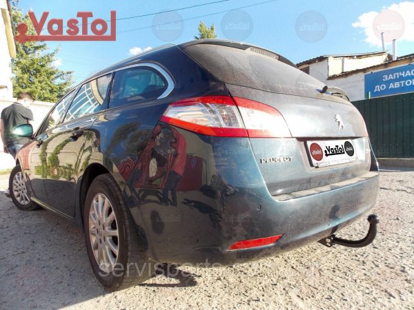 Знімний гак фаркоп на Peugeot 508 SW універсал 2011-2018 (Пежо 508) без підрізу бампера - Зображення 8
