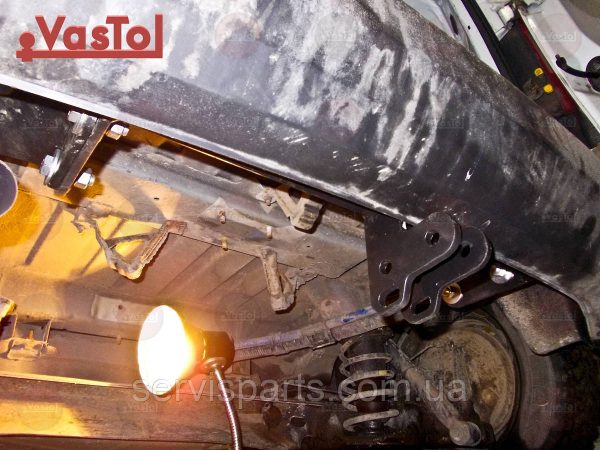 Знімний гак фаркоп на Peugeot Bipper Tepee 2007- (Пежо Біпер Тіпі) - Зображення 3