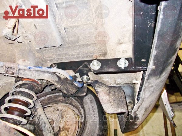 Знімний гак фаркоп на Peugeot Bipper Tepee 2007- (Пежо Біпер Тіпі) - Зображення 5
