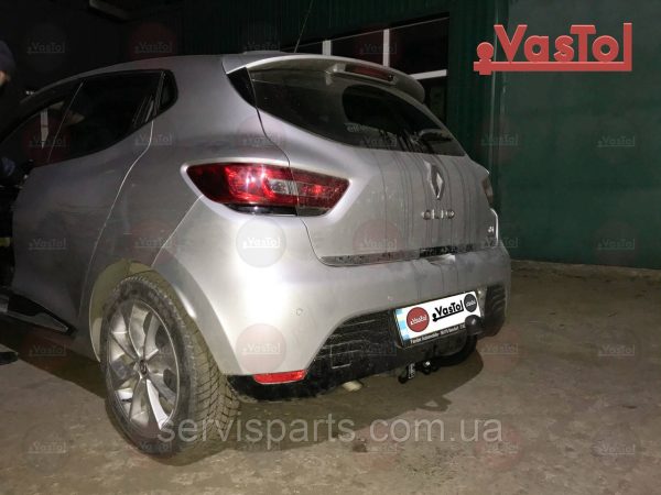 Фаркоп знімний гак на Renault Clio IV хетчбек 2012-2019 (Рене Кліо 4) - Зображення 2