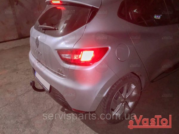 Фаркоп знімний гак на Renault Clio IV хетчбек 2012-2019 (Рене Кліо 4)