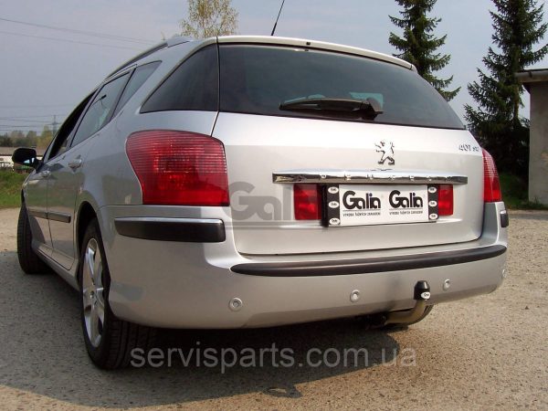 Оцинкований фаркоп на Peugeot 407 SW универсал 2004-2011 (Пежо 407 универсал)