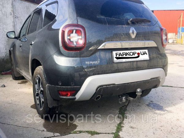 Фаркоп знімний гак на Renault/Dacia Duster 2010-2017 (Рено/Дачія Дастер)