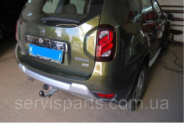 Фаркоп на Renault/Dacia Duster 2017- (Рено/Дачія Дастер) Швидкий автомат на ручці - Зображення 4
