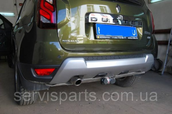 Фаркоп на Renault/Dacia Duster 2017- (Рено/Дачія Дастер) Швидкий автомат на ручці