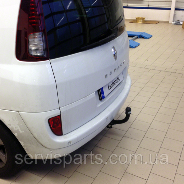 Фаркоп знімний гак на Renault Espace IV 2002-2014 (Рено Еспейс) без підрізу бампера. - Зображення 2