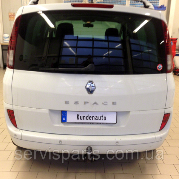 Фаркоп знімний гак на Renault Espace IV 2002-2014 (Рено Еспейс) без підрізу бампера. - Зображення 3