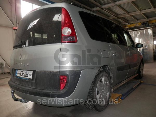 Оцинкований фаркоп на Renault Espace IV 2002-2014 (Рено Еспейс) - Зображення 3