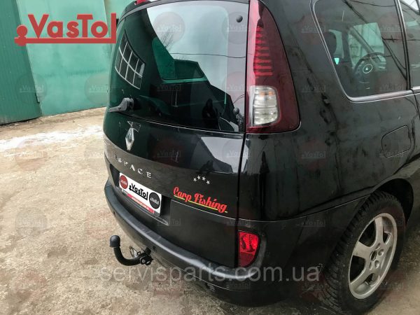 Фаркоп знімний гак Renault Grand Espace 2002-2014 (Рено Гранд Еспейс) без підрізу бампера - Зображення 3