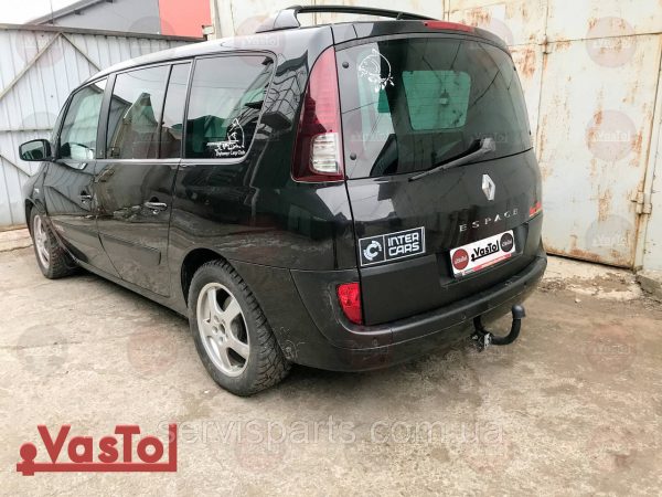 Фаркоп знімний гак Renault Grand Espace 2002-2014 (Рено Гранд Еспейс) без підрізу бампера - Зображення 9