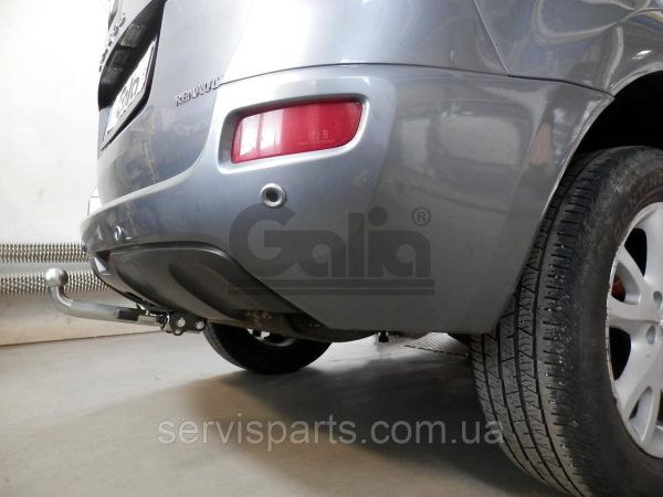 Оцинкований фаркоп на Renault Koleos 2008-2016 (Рено Колеос) без підрізу бампера. - Зображення 4