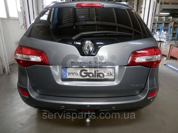Оцинкований фаркоп на Renault Koleos 2008-2016 (Рено Колеос) без підрізу бампера. - Зображення 5