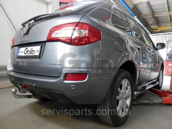 Оцинкований фаркоп на Renault Koleos 2008-2016 (Рено Колеос) без підрізу бампера. - Зображення 6