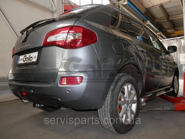 Оцинкований фаркоп на Renault Koleos 2008-2016 (Рано Колеос) Швидкознімний автомат на ручці - Зображення 3