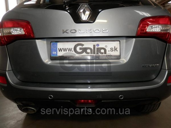 Оцинкований фаркоп на Renault Koleos 2008-2016 (Рано Колеос) Швидкознімний автомат на ручці - Зображення 4