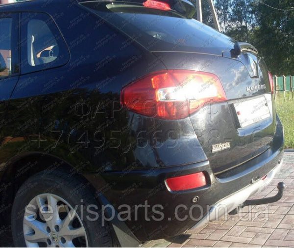 Польський фаркоп на Renault Koleos 2008-2016 (Рено Колеос) без підрізу бампера - Зображення 5