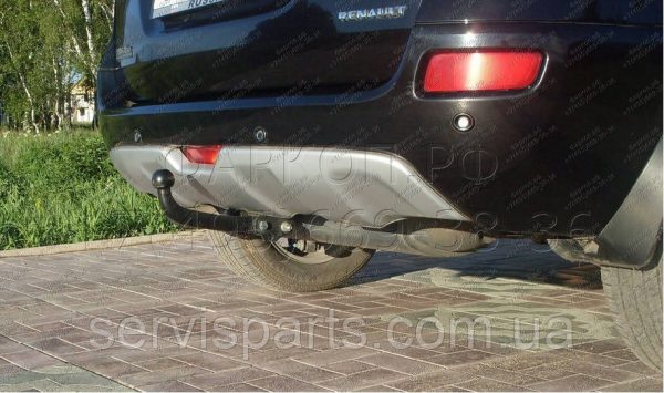 Польський фаркоп на Renault Koleos 2008-2016 (Рено Колеос) без підрізу бампера - Зображення 6