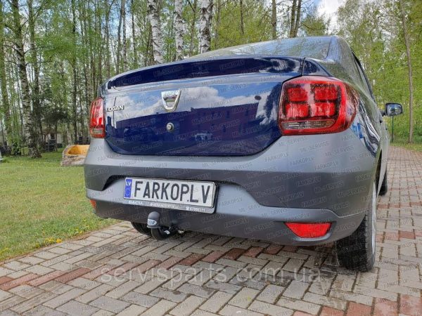 Польський фаркоп на Renault Logan Sedan 2013-2018 (Рено Логан седан)