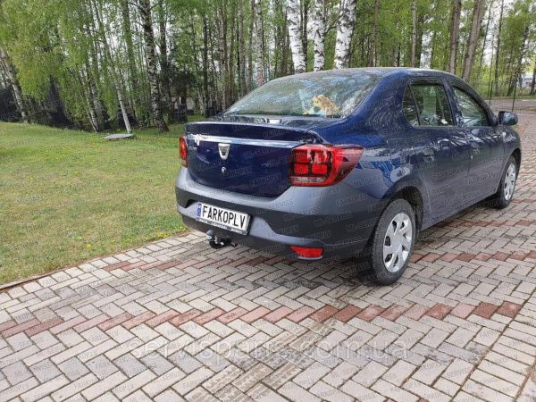 Польський фаркоп на Renault Logan Sedan 2013-2018 (Рено Логан седан) - Зображення 4