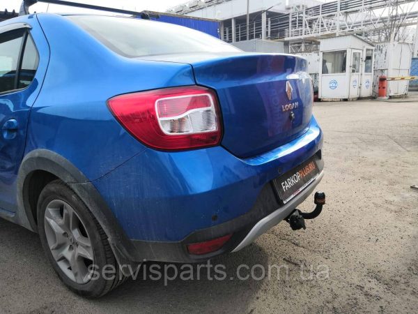 Польський фаркоп на Renault Logan Sedan 2013-2018 (Рено Логан седан) - Зображення 8