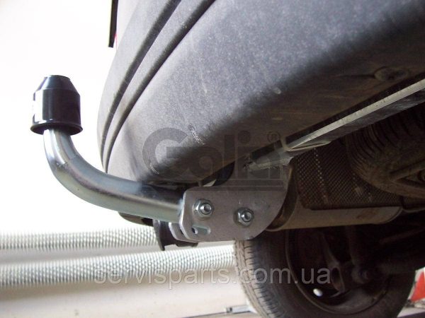 Оцинкований фаркоп на Dacia Logan MCV 2007-2013 (Renault Logan универсал) без підрізу бампера. - Зображення 8