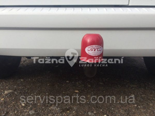 Польський фаркоп на Dacia Logan MCV 2007-2013 (Renault Logan универсал) без підрізу бампера. - Зображення 5