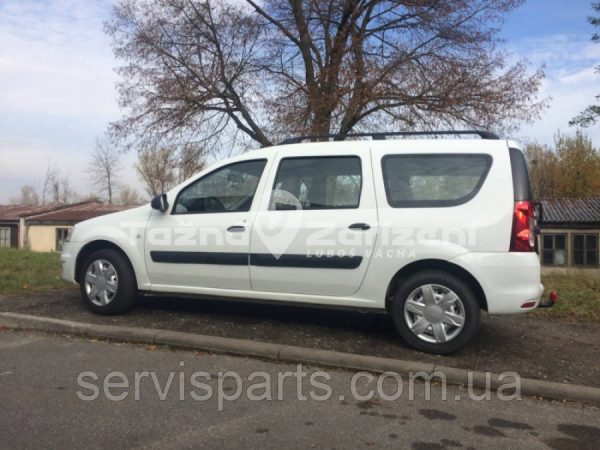Польський фаркоп на Dacia Logan MCV 2007-2013 (Renault Logan универсал) без підрізу бампера. - Зображення 6