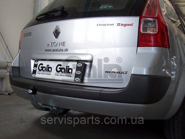 Оцинкований фаркоп на Renault Megane II 2003-209 (седан та универсал)