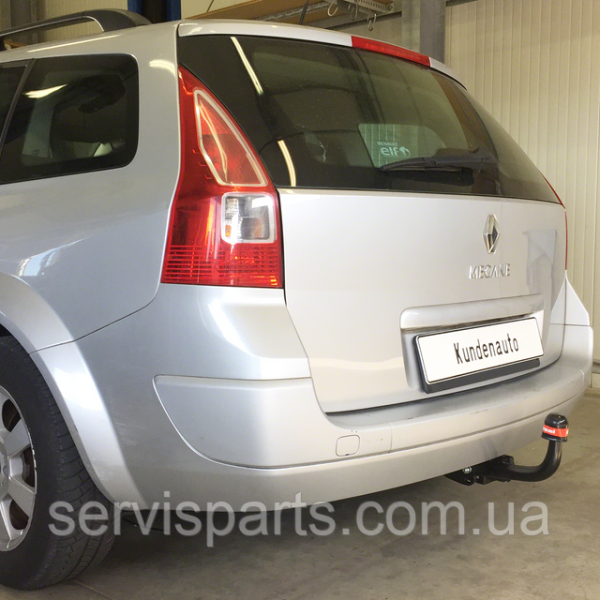 Фаркоп з'ємний гак Renault Megane II 2003-209 (седан і универсал) - Зображення 3