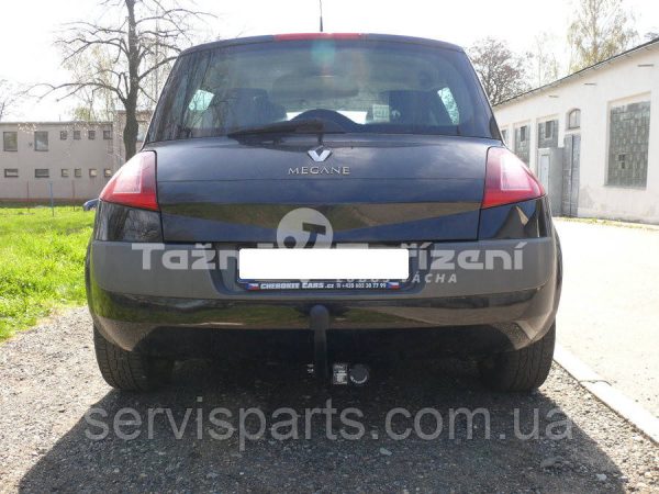 Польський фаркоп з'ємний гак на Renault Megane II 2002-2008 (хетчбек) - Зображення 5